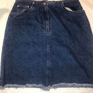 Vintage Bill Blass Jeans Skirt
